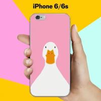 Силиконовый чехол на Apple iPhone 6/6s Гусь / для Эпл Айфон 6/6с