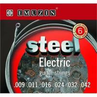 Струны для электрогитары Emuzin Steel Electric 6S 9-42 9-42