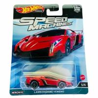 FPY86-HKC41 Машинка игрушка Hot Wheels Premium Car Culture металлическая коллекционная Lamborghini Veneno