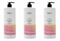 Clero proffesional Гель для душа с ароматом цитрусовый микс Global Chemical, 1000 мл, 3 шт