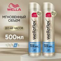 Wella Лак для укладки волос профессиональный объем и уход стайлинг