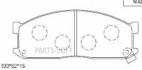 ASIMCO KD3316 KD3316 ASIMCO колодка дисковая 133/D3025/D3047/PN5211 S2YA3328Z/S66049230 F