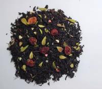 Чай черный индийский с ароматом сладкой клубники и сливок, 100 гр