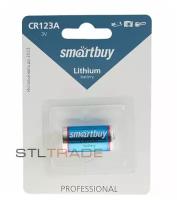 Литиевый элемент питания SmartBuy CR123A/1B, 1шт. в блистере