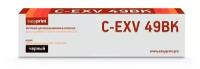 Easyprint Расходные материалы C-EXV49Bk Картридж для Canon iR ADV C3320 3320i 3325i 3330i 3530i 3525i 3520i 36000, Black