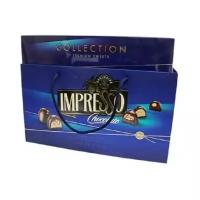 Набор шоколадных конфет IMPRESSO PREMIUM, синий, 424 гр