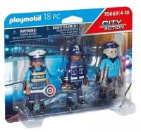 Конструктор Playmobil City Action Фигурки полицейских 70669