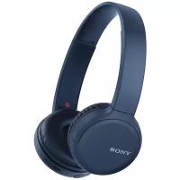 Беспроводные наушники Sony WH-CH510, USB Type-C, синий