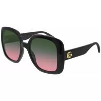 Gucci GG 0713S 002 55 черный нейлоновое волокно