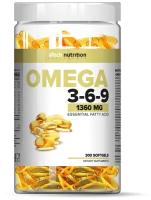 рыбный жир "Omega 3-6-9", 1630 мг 300 капсул
