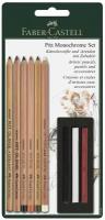 Набор художественный FABER-CASTELL «Pitt Monochrome», 9 предметов, блистер, 112998