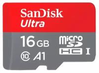 Карта памяти microSDHC Sandisk 16Gb (SDSQUAR-016G-GN6MN)