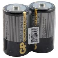 Батарейка GP Supercell Super Heavy Duty 13S R20 D, в упаковке: 2 шт
