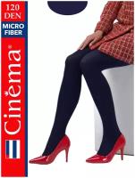 Колготки Cinema Microfiber, 120 den, размер 3, синий