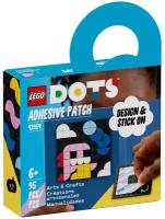 Конструктор LEGO Dots, 41954, Клейкая квадратная деталь