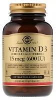 Солгар Витамин D3, капсулы 600 МЕ, 120 шт. по 240 мг
