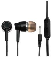 Наушники Red Line Stereo Headset SP07, вакуумные, микрофон, 116 дБ, 32 Ом, 1.2 м, черные