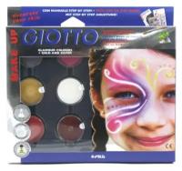 Набор Giotto Make Up Грим фантазийные цвета с кистью и спонжем 471100