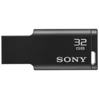 Модуль памяти USB2.0 Sony USM32M1 32 Гб, серия М1, чёрный