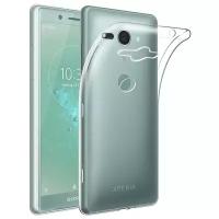 Чехол панель-накладка MyPads для Sony Xperia XZ2 Compact ультра-тонкая полимерная из мягкого качественного силикона прозрачная