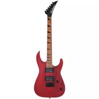 Jackson JS Series Dinky™ Arch Top JS24 DKAM, Caramelized Maple Fingerboard, Red Stain электрогитара, цвет красный