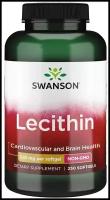 Swanson Lecithin - Non-Gmo 520 mg 250 softgel