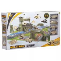 Набор машин Junfa toys Military Base WA-17201, 45 см, мультиколор