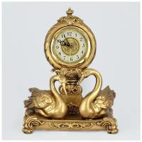 5260 (4) Оригинальные кварцевые часы La Minor настольные под золото для украшения интерьера гостиной, спальни или кухни