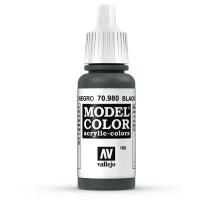 Краска 70980 Vallejo Серии Model Color - Black Green 17ml