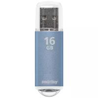 Флеш-накопитель USB 2.0 Smartbuy 16GB V-Cut Blue (SB16GBVC-B)