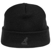 Шапка KANGOL арт. 2978BC Acrylic Cuff Pull-On (черный / черный), размер ONE