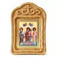Икона Божией Матери "Экономисса", в резной деревянной рамке