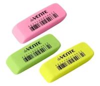 Ластик deVENTE Neon, синтетика, 56 х 19 х 9 мм, прямоугольный, микс х 4 цвета, картонная коробка, 30 штук
