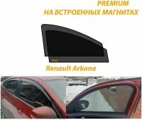 Солнцезащитные автомобильные каркасные шторки на Renault Arkana с 2019-настоящее время