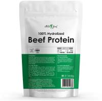 Говяжий протеин Atletic Food 100% Hydrolized Beef Protein - 1000 грамм, без вкуса