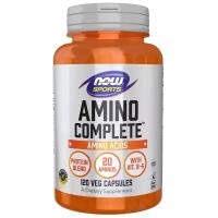 NOW Foods, Sports, Amino Complete, аминокислотный комплекс, 120 вегетарианских капсул