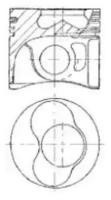 NURAL 87-114907-25 Поршень двигателя