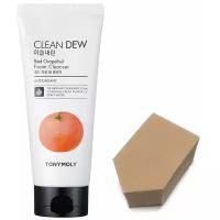 Пенка для умывания Clean Dew Red Grapefruit Foam Cleanser с экстрактом грейпфрута, 180 мл