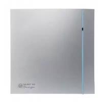 Вентилятор вытяжной Soler & Palau SILENT-100 CRZ DESIGN ECOWATT, Silver 8 Вт