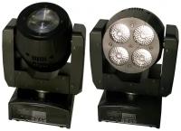 Euro Dj Led Beam/wash 40/60 - Движущаяся голова с двойным Led эффектом Beam/wash, Dmx-512