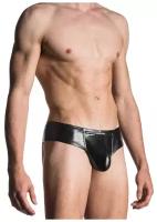 Трусы-брифы "M107 - Cheeky Brief Black" / Manstore / Черный / Размер 2XL