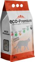 Eco-Premium Green древесный комкующийся наполнитель для туалета кошек без запаха 20л