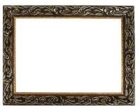 Рама для картин (зеркал) 25 х 35 х 4 см, дерево "Версаль", золотая