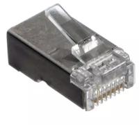 Коннектор RJ-45 (8p8c) cat.5е экранированный