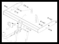 Фаркоп на Volkswagen Transporter VW36