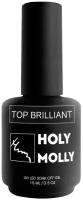 HOLY MOLLY верхнее покрытие Top Brilliant, бесцветный, 15 мл