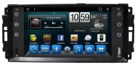 Штатная магнитола для Jeep, Dodge, Chrysler 2006-2015 (207x98мм) - Carmedia KR-7145-S10 на Android 10, ТОП Процессор, 4ГБ-64ГБ, встроенный 4G модем