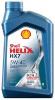 Shell Масло Моторное Shell Helix Hx7 Sn+ 5w-40 Полусинтетическое 1 Л 550051496