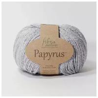 Пряжа для вязания Fibra natura papyrus 78% хлопок 22% шелк;50гр-120м