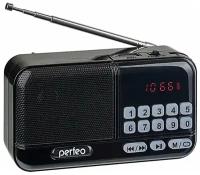 Приемники Perfeo Радиоприемник цифровой Perfeo ASPEN FM+ 87.5-108МГц/ MP3/ питание USB или 18650/черный